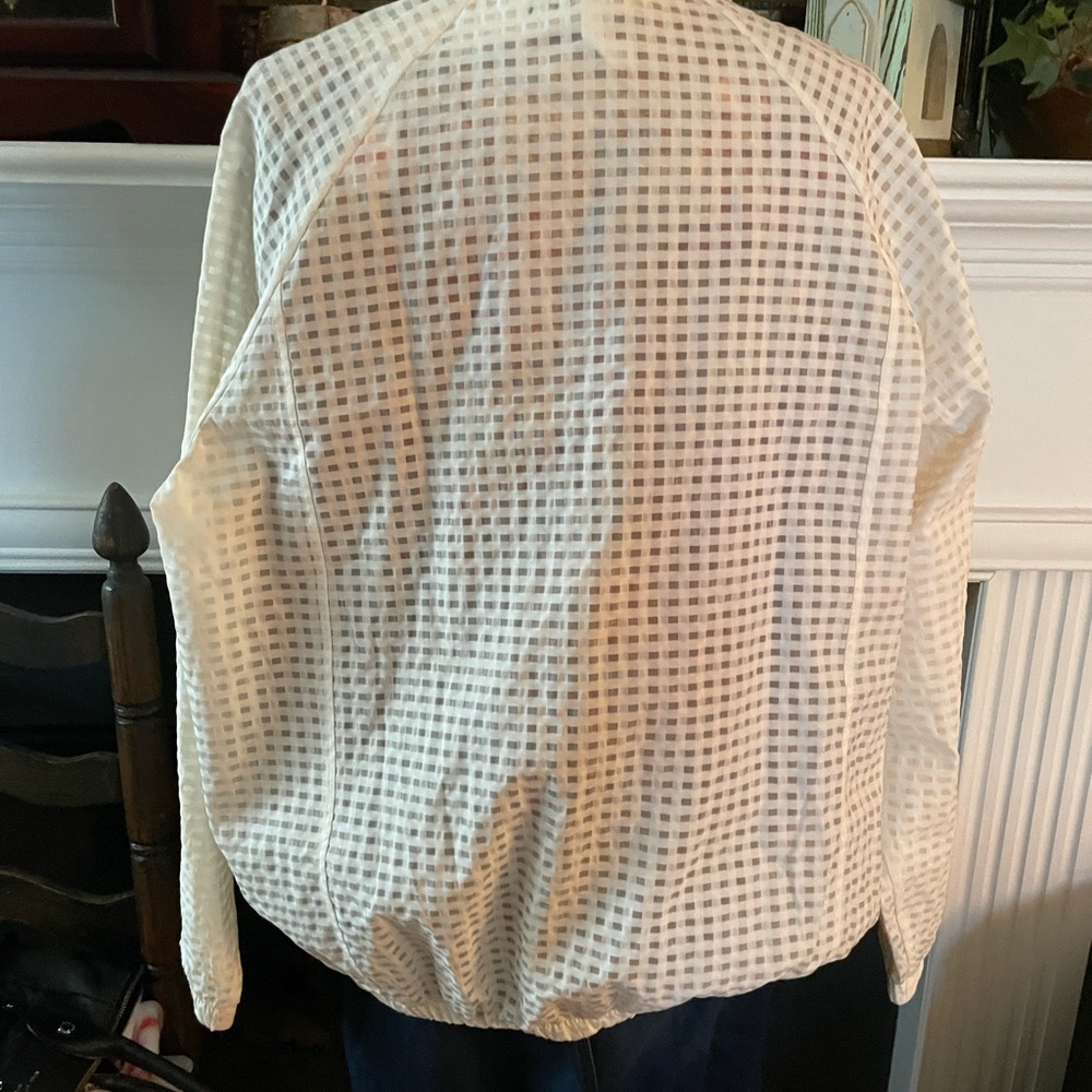 Fabletics Semi-Sheer Lightweight Jacket Cleo Xl - image 5